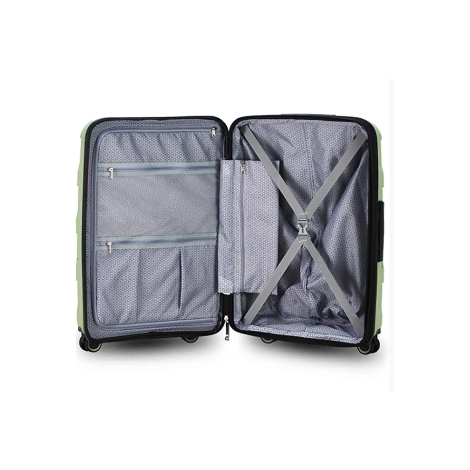 Tosca Comet 4 Wheel 55cm Carry-On Suitcase Sage Green