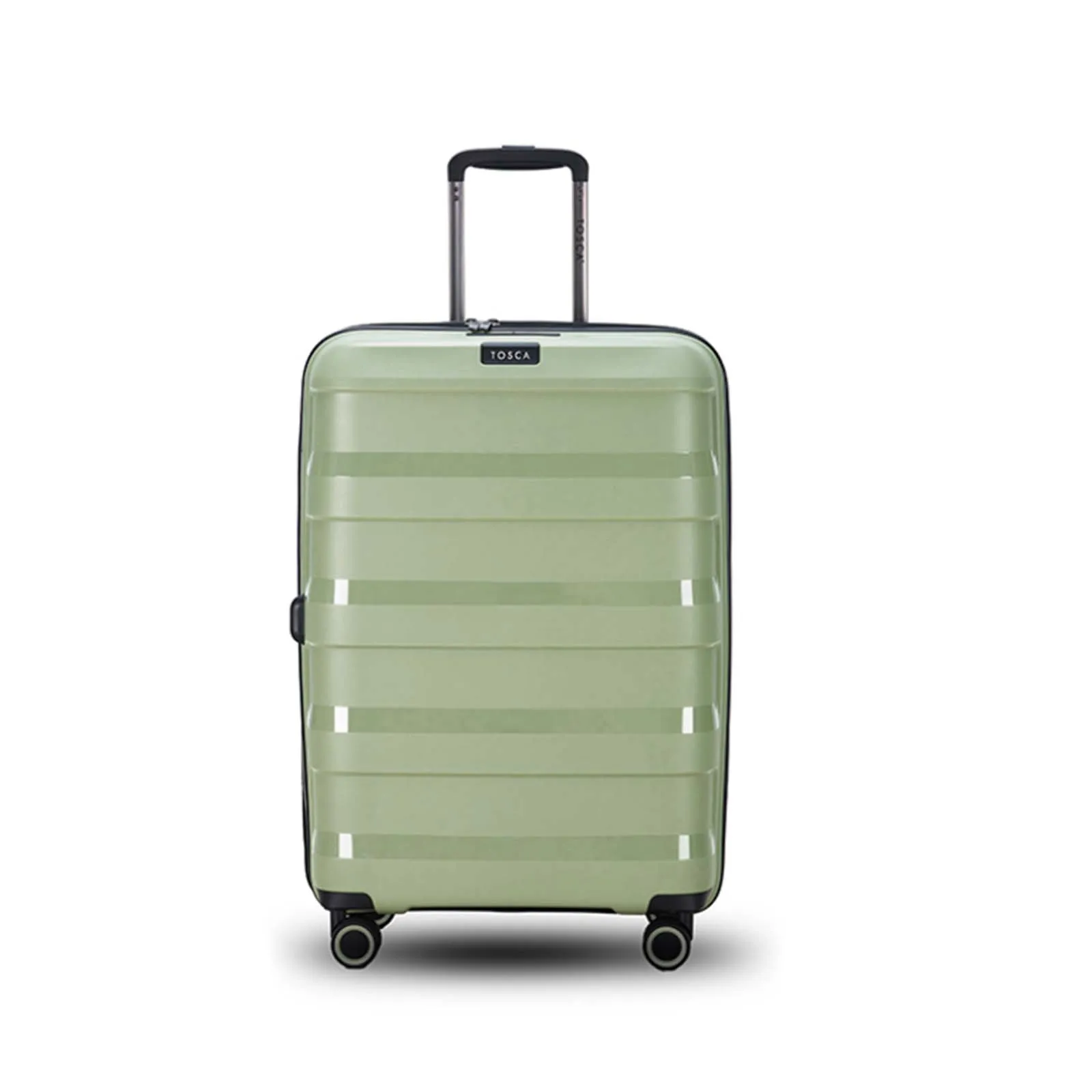 Tosca Comet 4 Wheel 67cm Medium Suitcase Sage Green