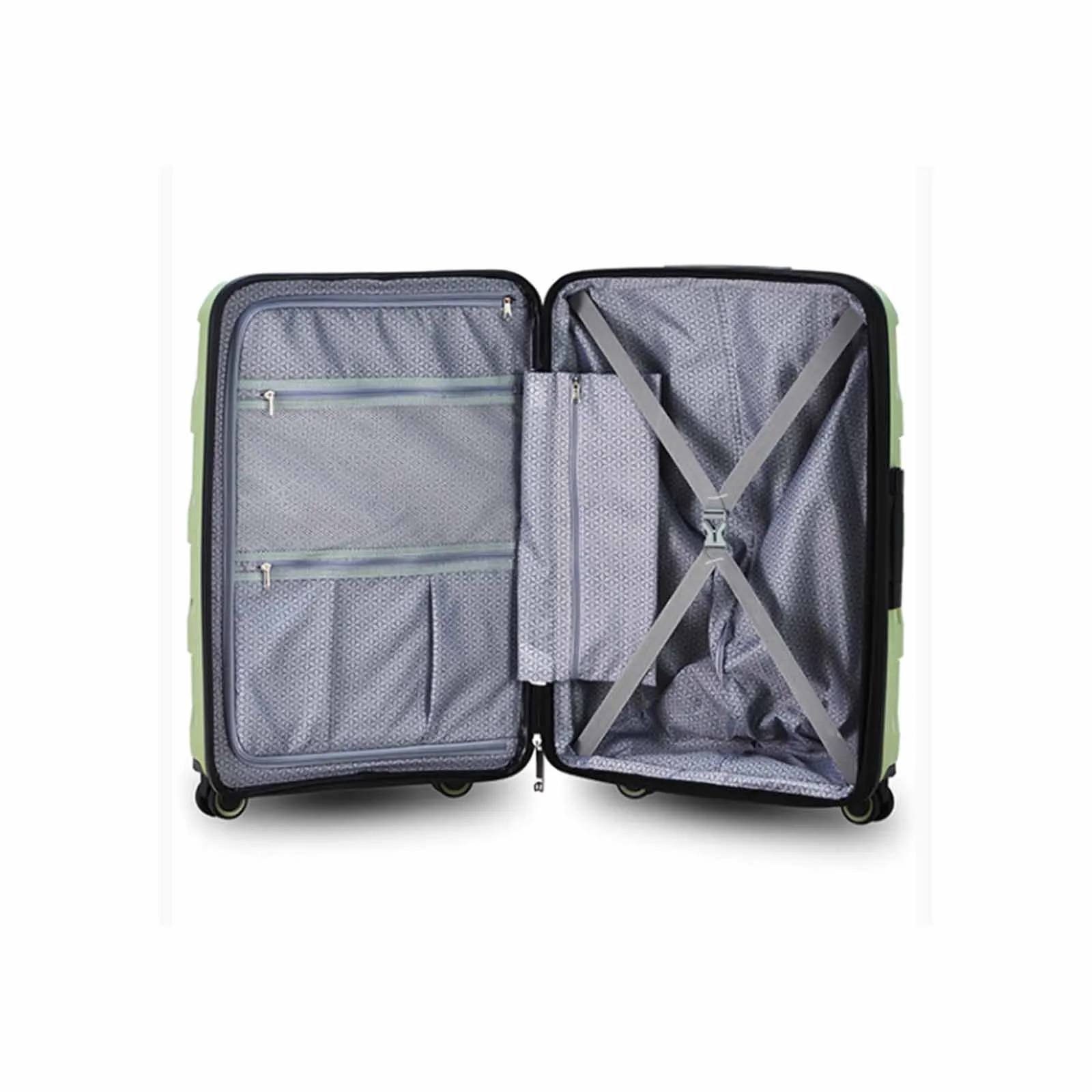 Tosca Comet 4 Wheel 78cm Large Suitcase Sage Green