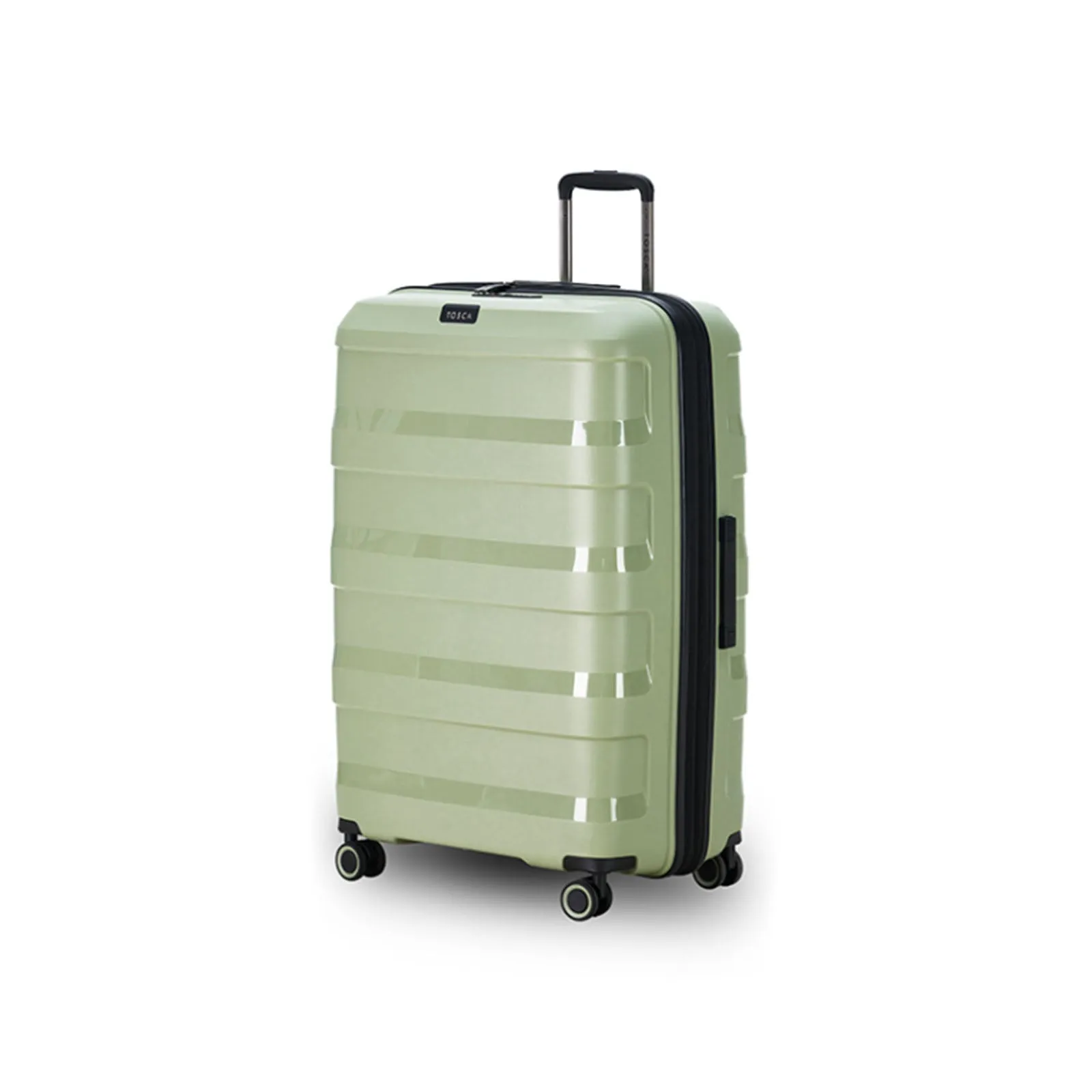 Tosca Comet 4 Wheel 78cm Large Suitcase Sage Green