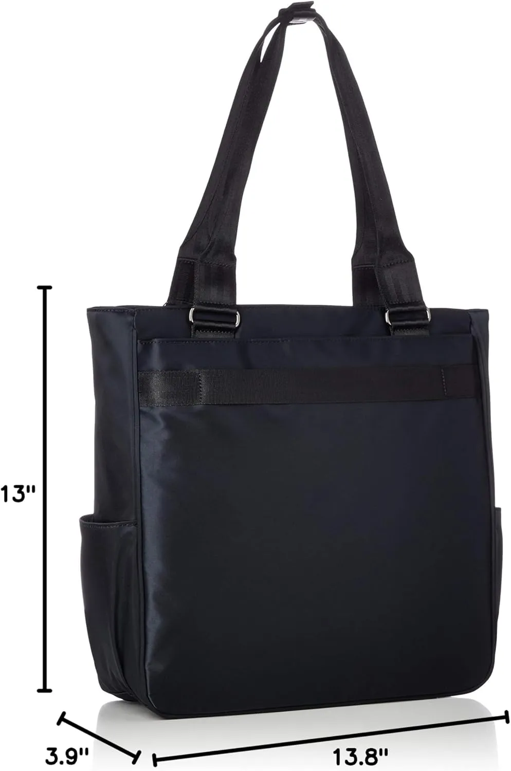 Tote Bag, Black (Black 19-3911tcx)