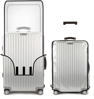 transparent luggage lid suitable for 30 inch suitcasesWaterproof Dustproof Anti-scratch Travel Suitcase Covers Case for Wheeled Luggage