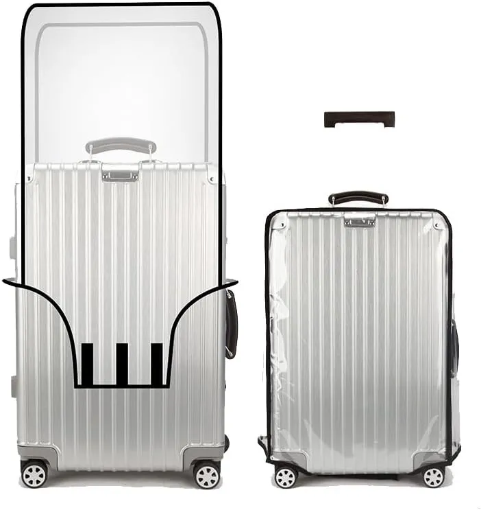 transparent luggage lid suitable for 30 inch suitcasesWaterproof Dustproof Anti-scratch Travel Suitcase Covers Case for Wheeled Luggage