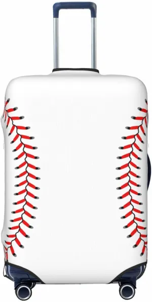 Travel Luggage Cover Suitcase Elastic Washable Stretch Baseball Sport Suitcase Protector Bag,Anti-Scratch Spandex Double-Sided Baggage Covers For Wheeled Suitcase Kid Adult