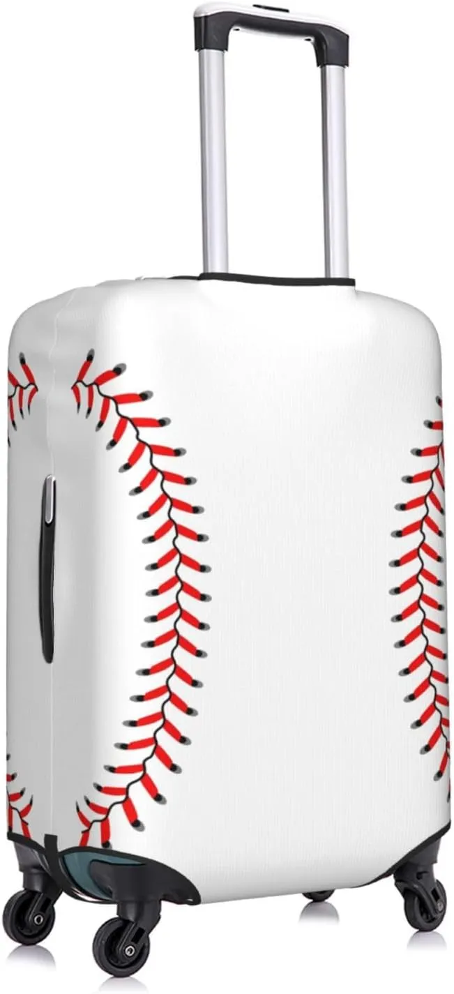 Travel Luggage Cover Suitcase Elastic Washable Stretch Baseball Sport Suitcase Protector Bag,Anti-Scratch Spandex Double-Sided Baggage Covers For Wheeled Suitcase Kid Adult