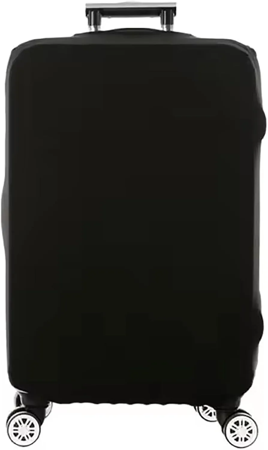 Travel Luggage Cover, Suitcase Protector for 18-28 Inch Luggage (Black, 18-20 inch)