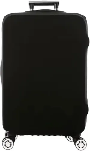 Travel Luggage Cover, Suitcase Protector for 18-28 Inch Luggage (Black, 18-20 inch)