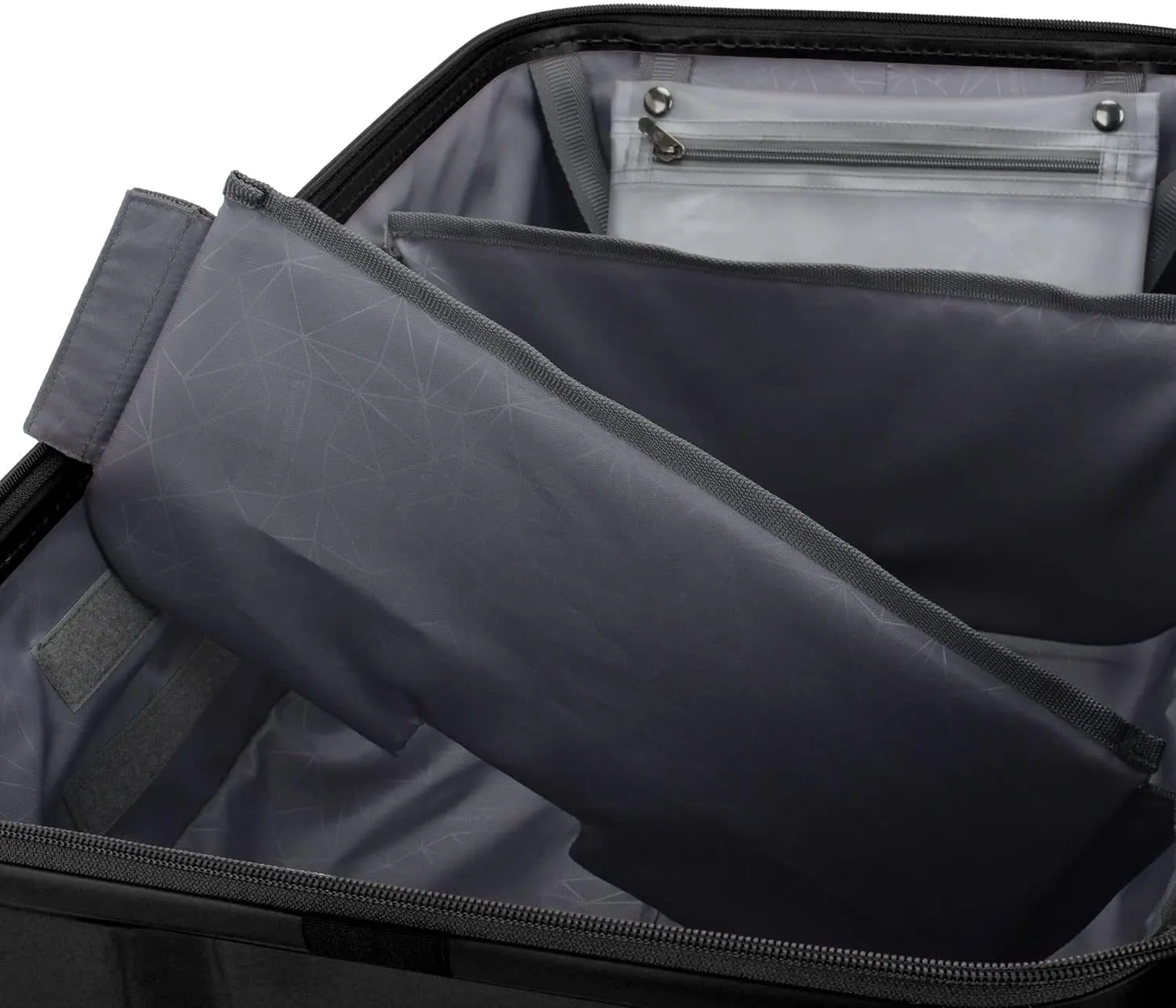 Traveler's Choice Ultimax Hardside Polycarbonate Spinner Suitcase, Black, 30" Trunk Luggage
