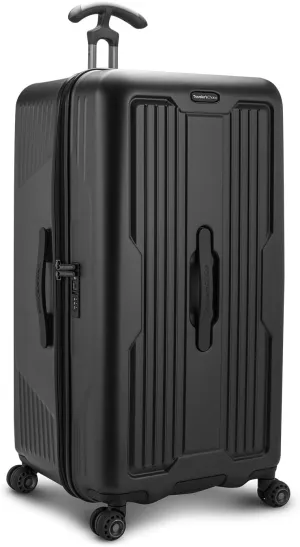 Traveler's Choice Ultimax Hardside Polycarbonate Spinner Suitcase, Black, 30" Trunk Luggage