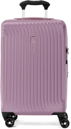 Travelpro Maxlite Air Hardside Expandable Carry on Luggage, 8 Spinner Wheels, Lightweight Hard Shell Polycarbonate Suitcase, Orchid Pink Purple, Carry On 21-Inch