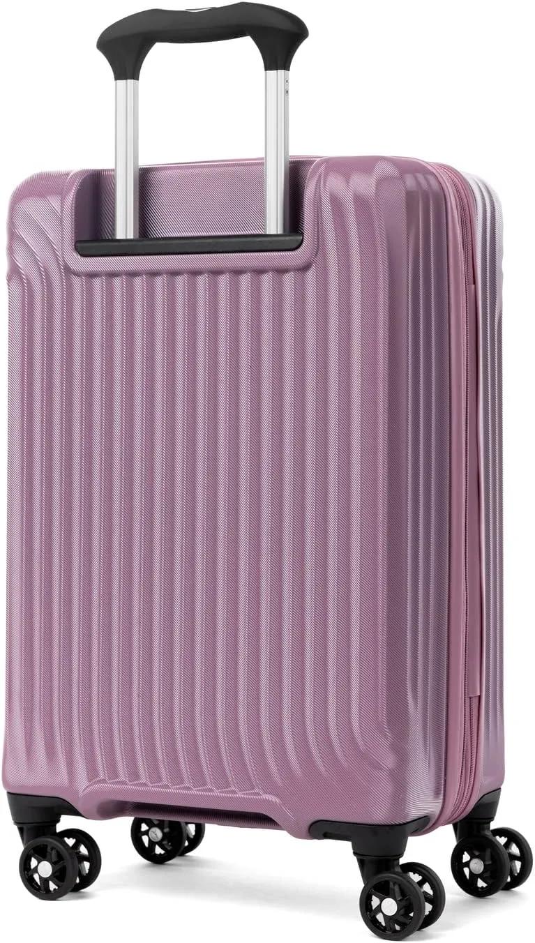 Travelpro Maxlite Air Hardside Expandable Carry on Luggage, 8 Spinner Wheels, Lightweight Hard Shell Polycarbonate Suitcase, Orchid Pink Purple, Carry On 21-Inch