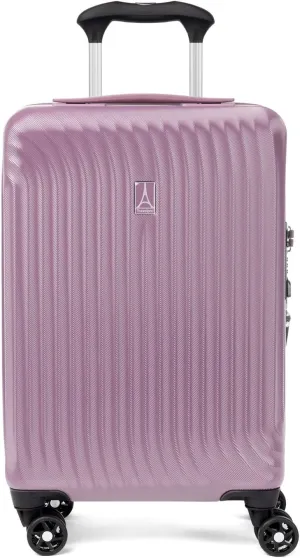 Travelpro Maxlite Air Hardside Expandable Carry on Luggage, 8 Spinner Wheels, Lightweight Hard Shell Polycarbonate Suitcase, Orchid Pink Purple, Compact Carry On 20-Inch