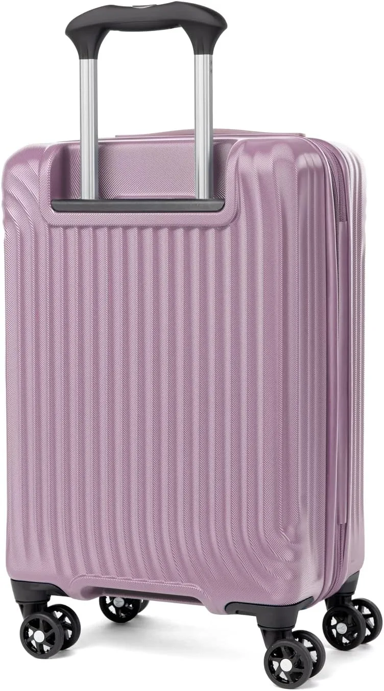 Travelpro Maxlite Air Hardside Expandable Carry on Luggage, 8 Spinner Wheels, Lightweight Hard Shell Polycarbonate Suitcase, Orchid Pink Purple, Compact Carry On 20-Inch