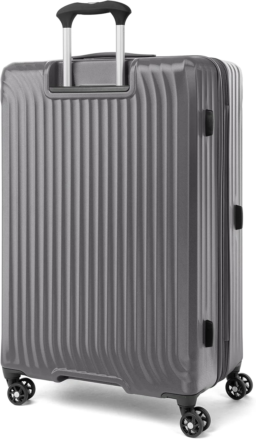 Travelpro Maxlite Air Hardside Expandable Checked Luggage, 8 Spinner Wheels, Lightweight Hard Shell Polycarbonate Suitcase, Shadow Grey, Checked Large 28-Inch