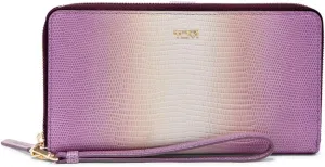 TUMI - Belden Travel Wallet - Leather Passport Wallet - Premium Card Wallet - ID Wallet - 4.5" X 8.8" X 1.0" - Moonlight/Purple Ombre