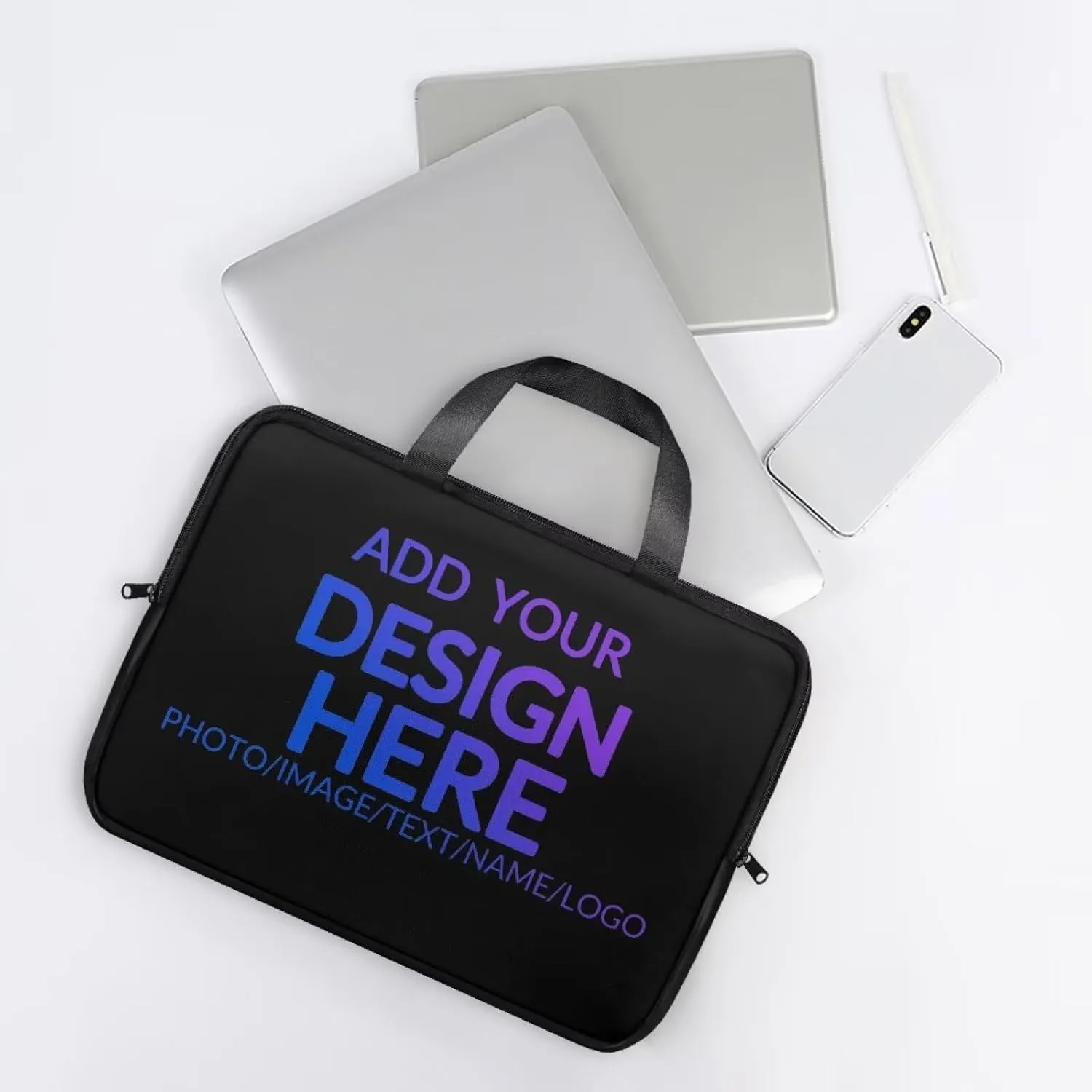 Uasibuni 15.6In Laptop Tote Bag for Travel,13" Computer Bag,14" 15" 17" 17.3" Laptop Messenger Bags
