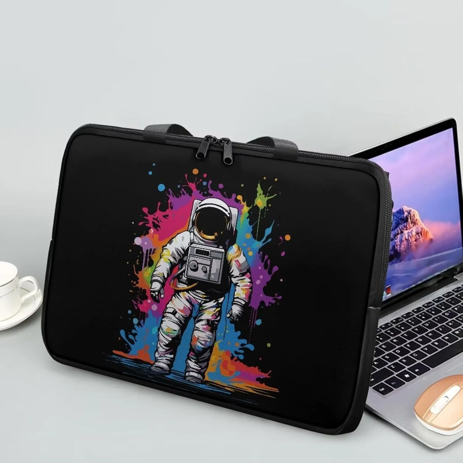Uasibuni Computer Carrying Case,Notebook Bag for Women,Laptop Messenger Bag for Men,Laptop Sleeve