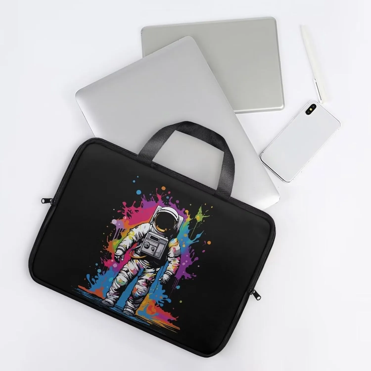 Uasibuni Computer Carrying Case,Notebook Bag for Women,Laptop Messenger Bag for Men,Laptop Sleeve