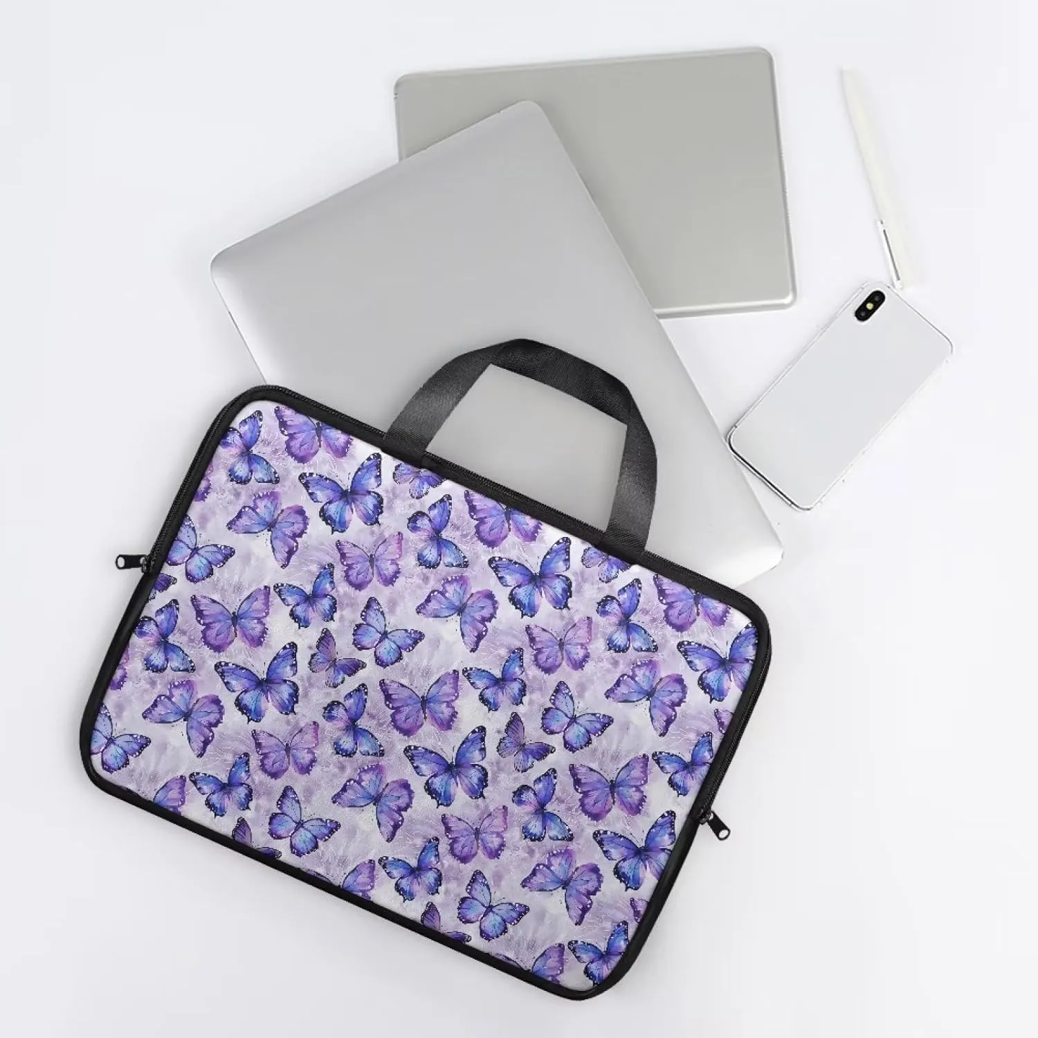 Uasibuni Fashion Laptop Tote Bag 15In /17.3In,Laptop Messenger Bag,17" Computer Bag for Women & Men