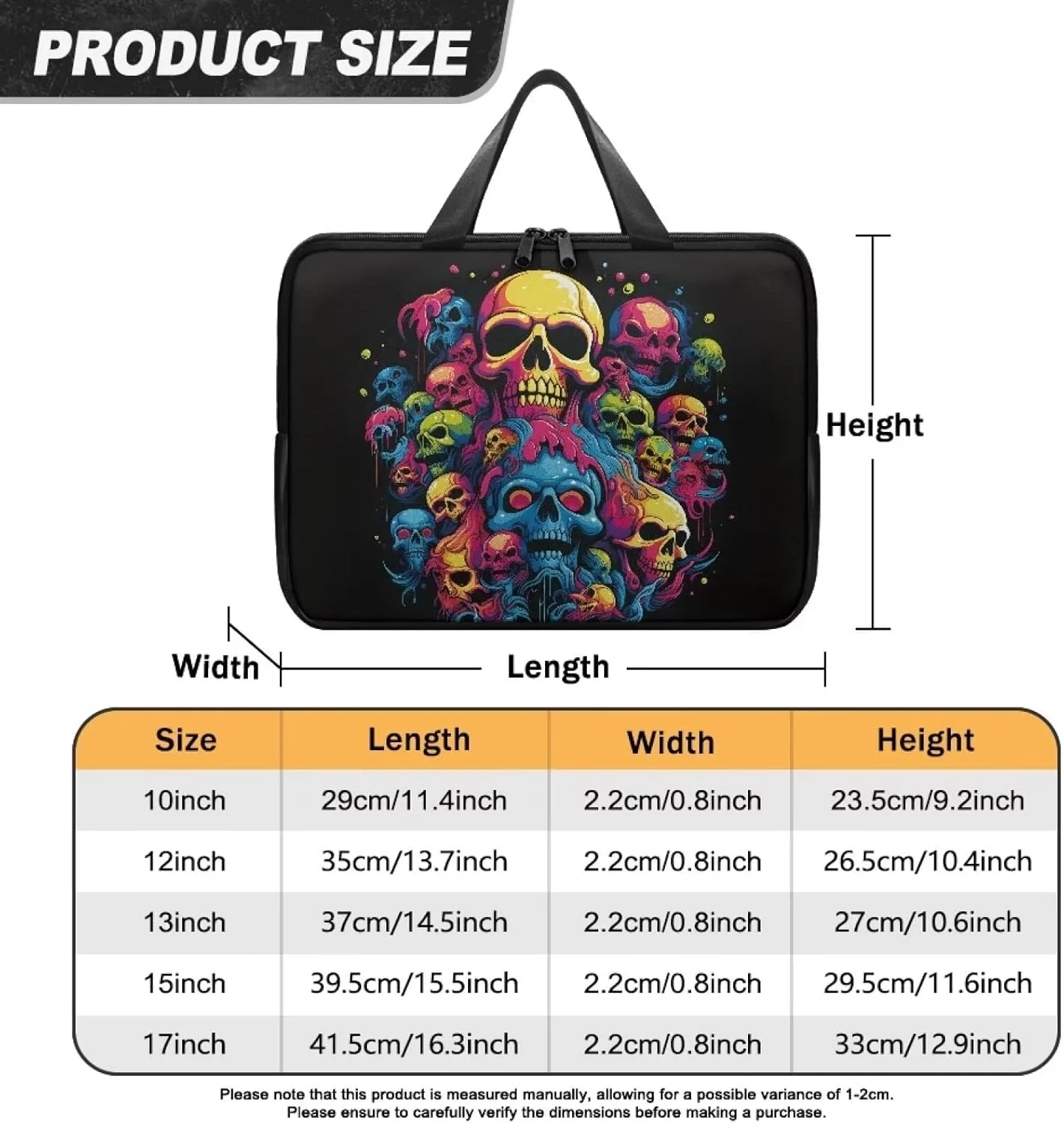 Uasibuni Personalized Laptop Tote Bag,17In/17.3In,Computer Bag Travel Laptop Bag 14"/15.6"