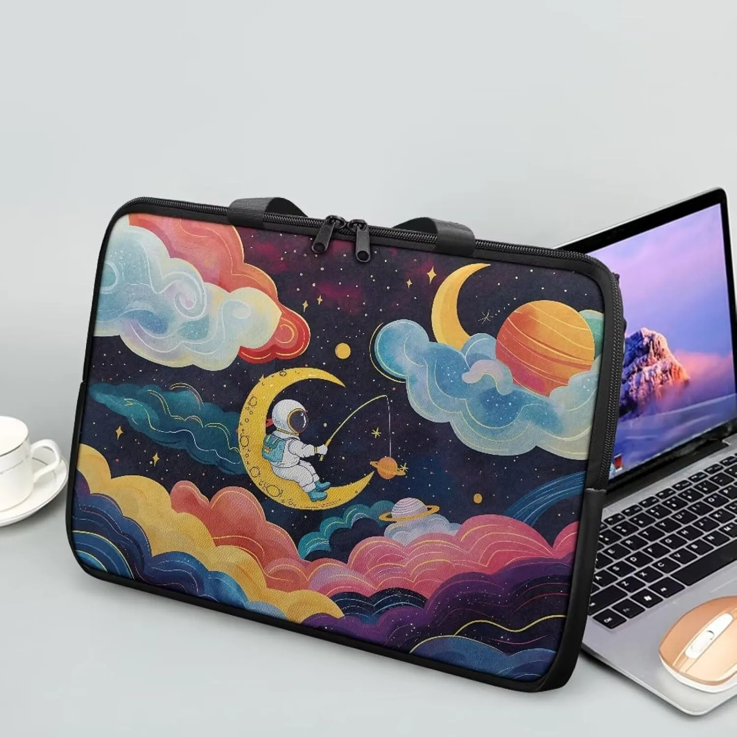 Uasibuni Personalized Laptop Tote Bag,17In/17.3In,Computer Bag Travel Laptop Bag 14"/15.6"