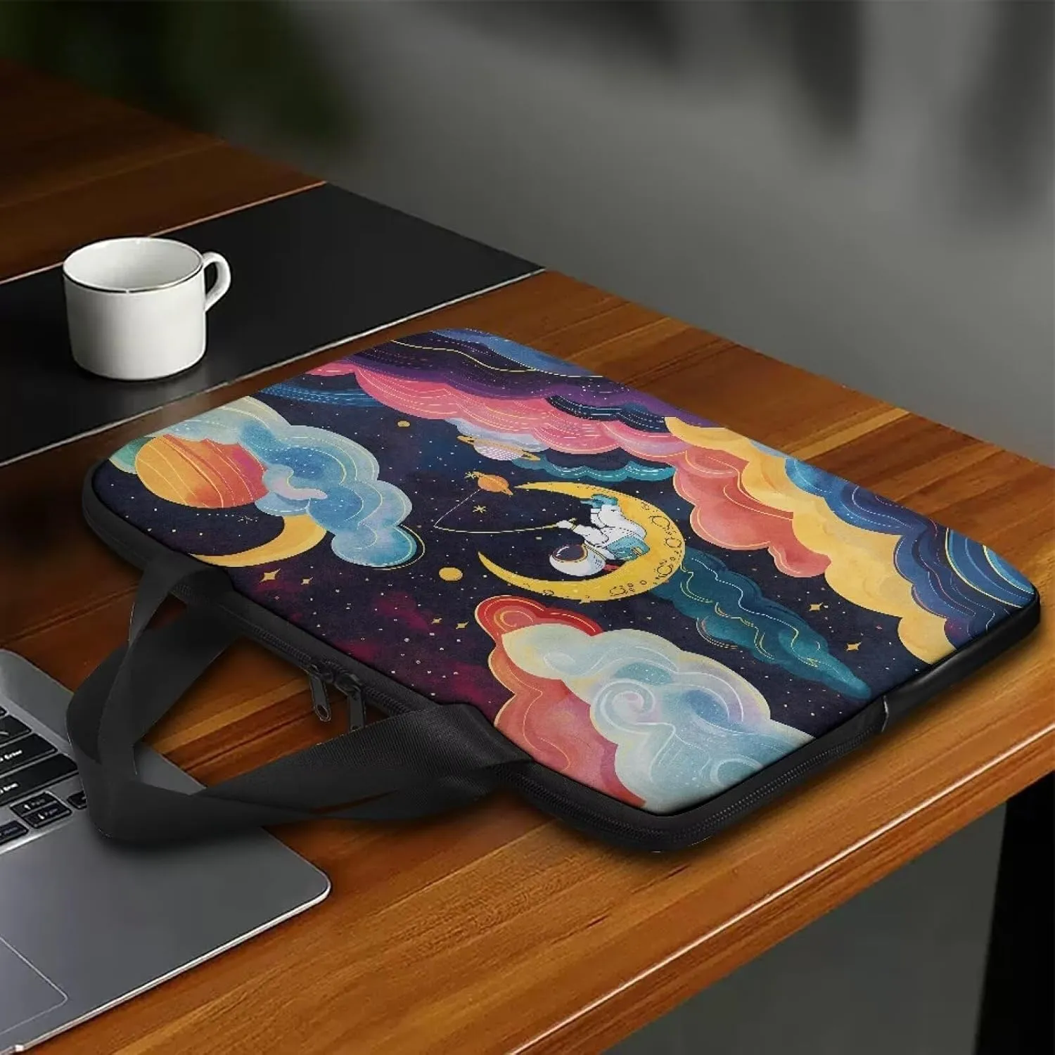 Uasibuni Personalized Laptop Tote Bag,17In/17.3In,Computer Bag Travel Laptop Bag 14"/15.6"