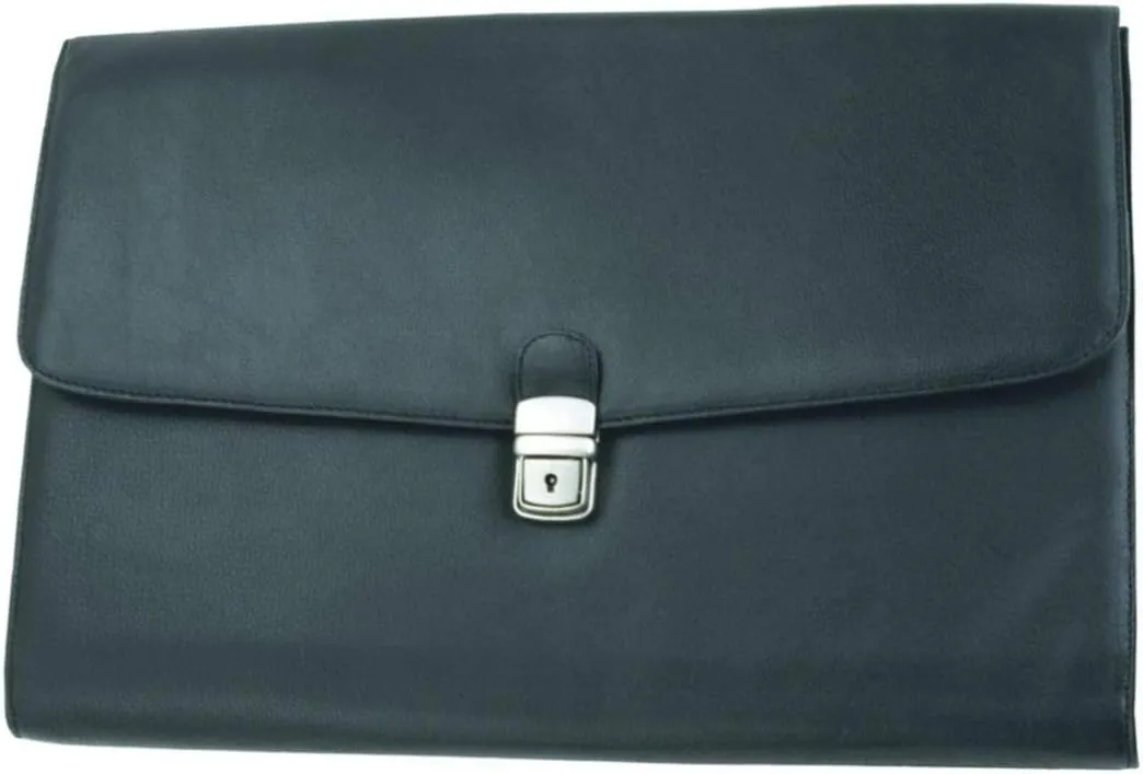 Unisex Adult Briefcase, Black (Schwarz), 39 Centimeters