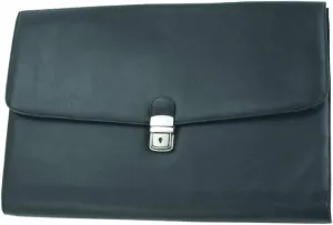 Unisex Adult Briefcase, Black (Schwarz), 39 Centimeters