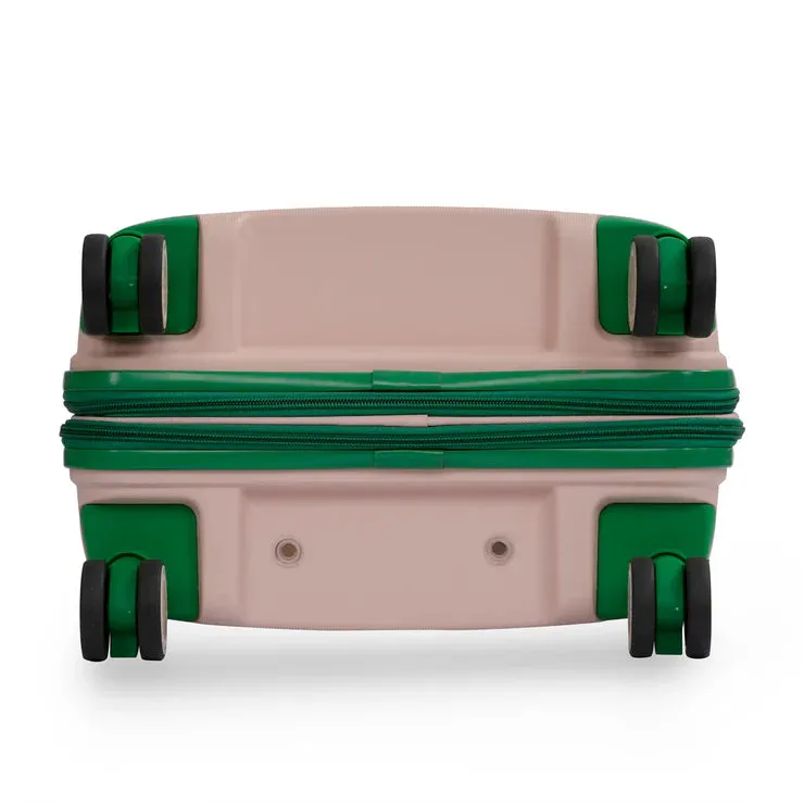 United Colors of Benetton Emerald Hard Luggage Baby Pink