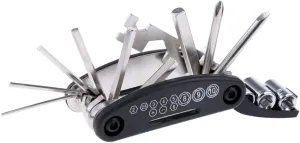 Versatile 15-in-1 Bike Multi Repair Tool Kit - Weight DIY Outdoor Cycling Equipment with Hex Keys and Screwdriver - Compact Bike Repair Tool Set for Easy Use and Storage