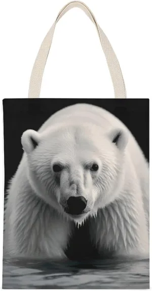 Versatile Canvas Tote Bag,single-sided Print Large Capacity Canvas Tote Bag,foldable Tote Bag,fabric Tote Bag