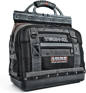 Veto Pro Pac Tech XL Tool Bag, 1-Pack,Black, Grey