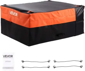 VEVOR Truck Bed Cargo Bag, Waterproof 840D PVC, 51.18 x 40.16 x 21.85 in (26 Cubic Feet), Heavy Duty Cargo Bag for Truck Bed with 4 Bungee Cords with Hooks, Fits a Variety of SUV and Pickup Trucks
