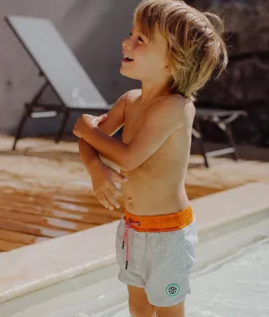 Vichy Swim Shorts