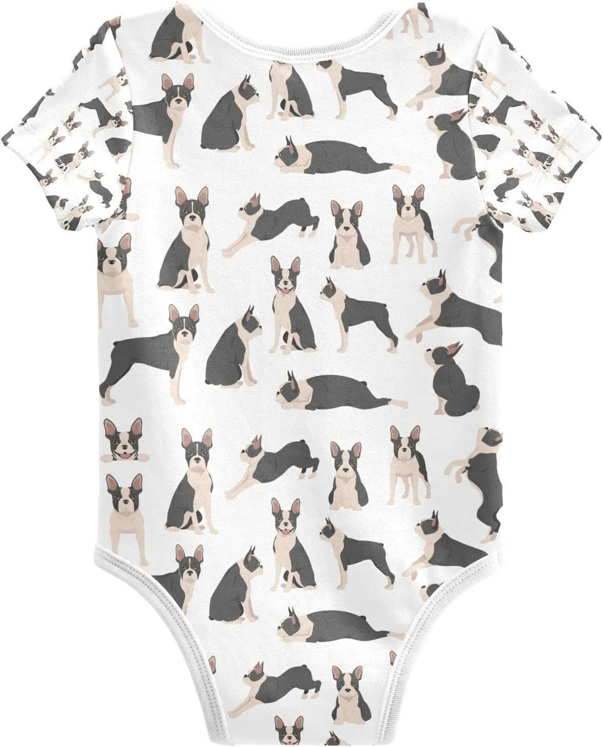 vvfelixl Baby Girls' Bodysuits Llama Alpaca Cactus Short Sleeve Cotton Baby Clothes For Girls 0-24 Months Black