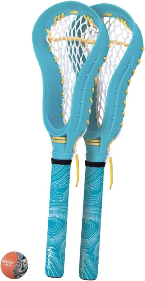 Waboba Mini Water Lacrosse Set Fun for Beach Games & Pool Games - Comes with a Original Water Bouncing Ball - Compact Size for Travel