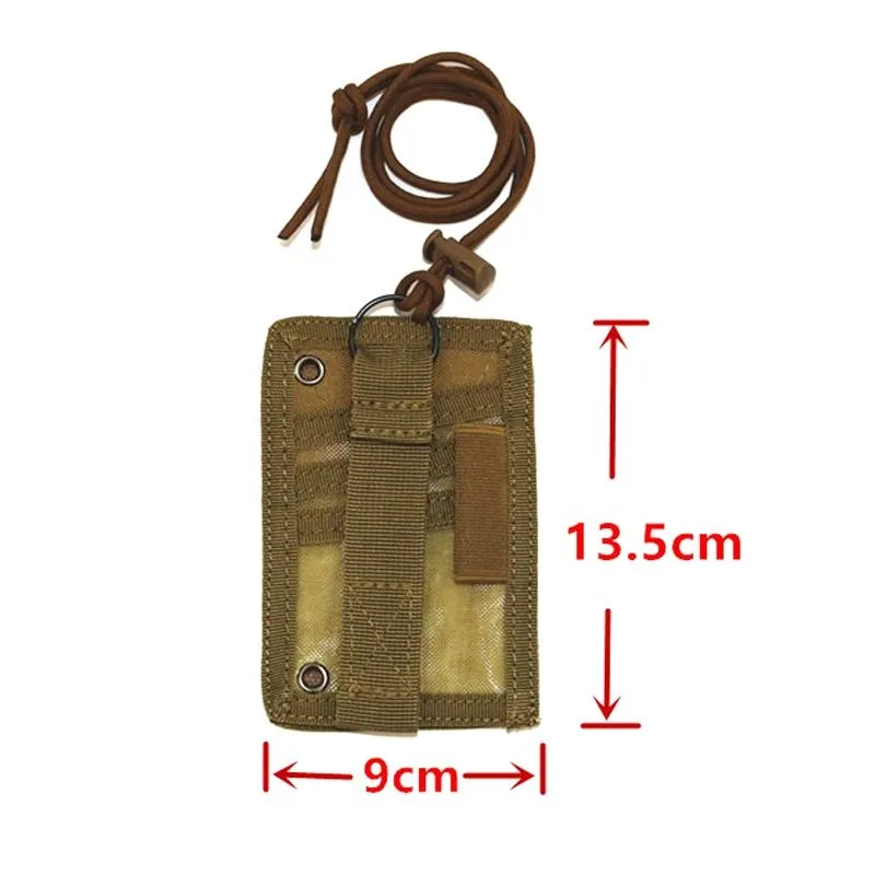 Waterproof Document Bag & Card Holder Multifunctional - Mud