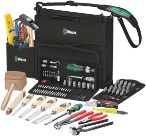Wera 05134011001 2go H 1 tool set for wood applications, 134 pieces