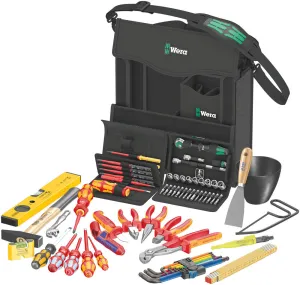 Wera 05134025001 2go E 1 Tool set for electricians, 73 pieces