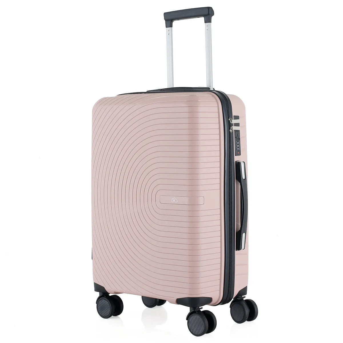Wheeled Suitcase Large 90 Litre - Pink Champagne