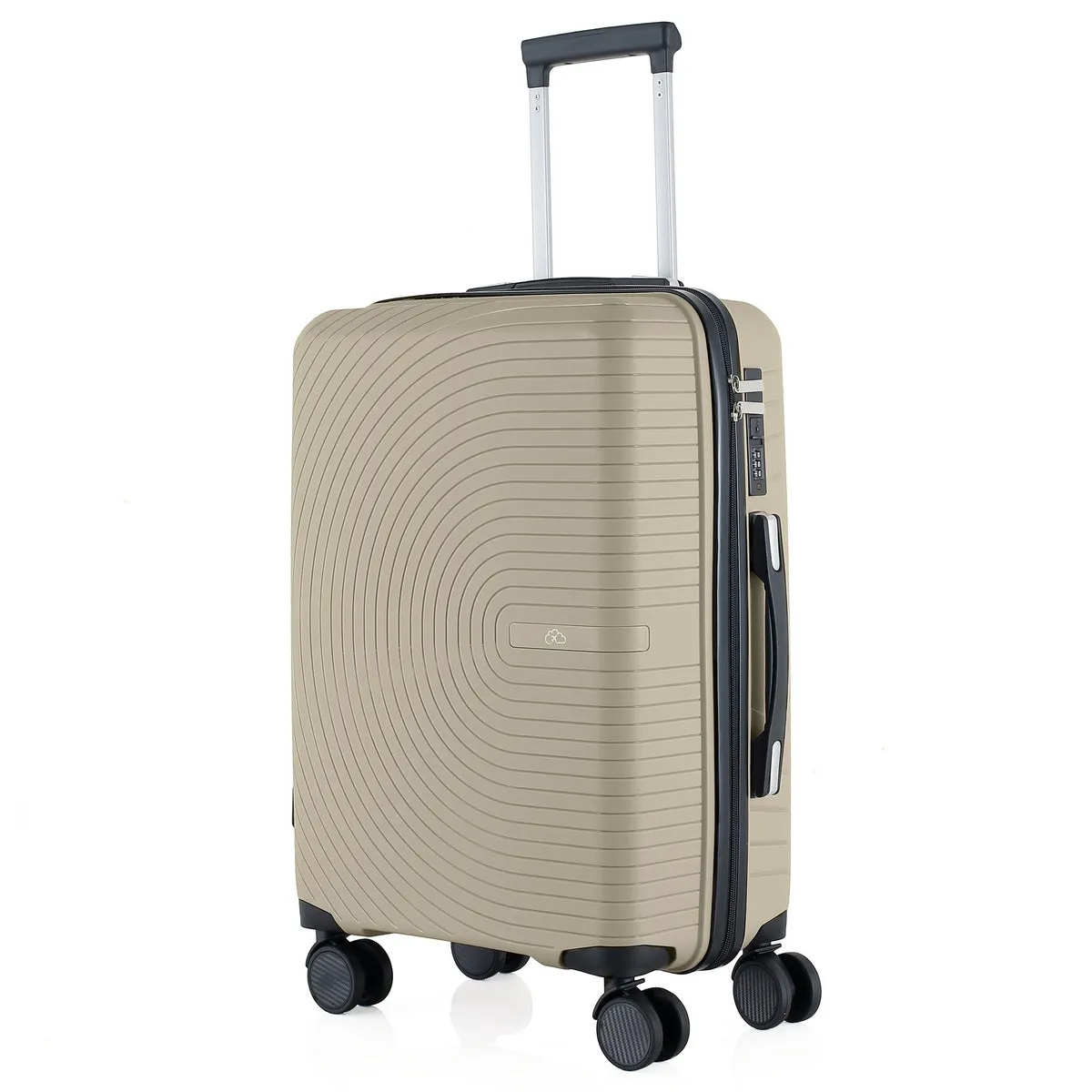 Wheeled Suitcase Medium 60 Litre - Beige - PRE ORDER