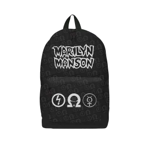 Wholesale Rocksax Marilyn Manson Backpack - Logo