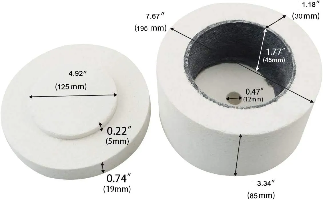 WICAND Large Microwave Kiln for DIY Fusing Glass Kiln Tools