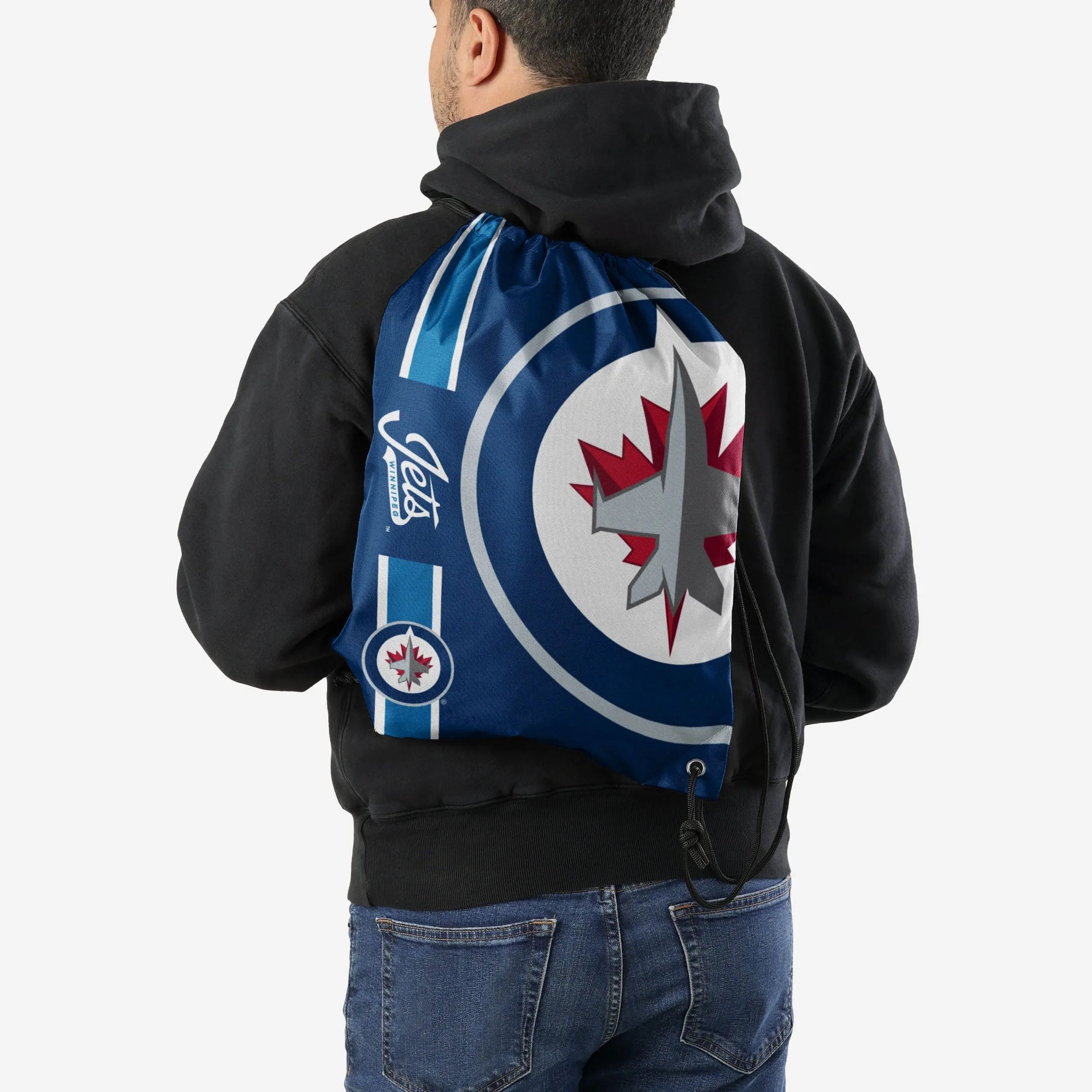 Winnipeg Jets Big Logo Drawstring Backpack