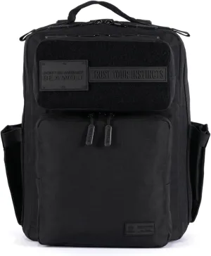 WOLFpak 15L Backpack (Nightshade) Slim Everyday Carry Backpack for Men & Women, Water-Resistant Minimalist Daypack for Laptop & Travel