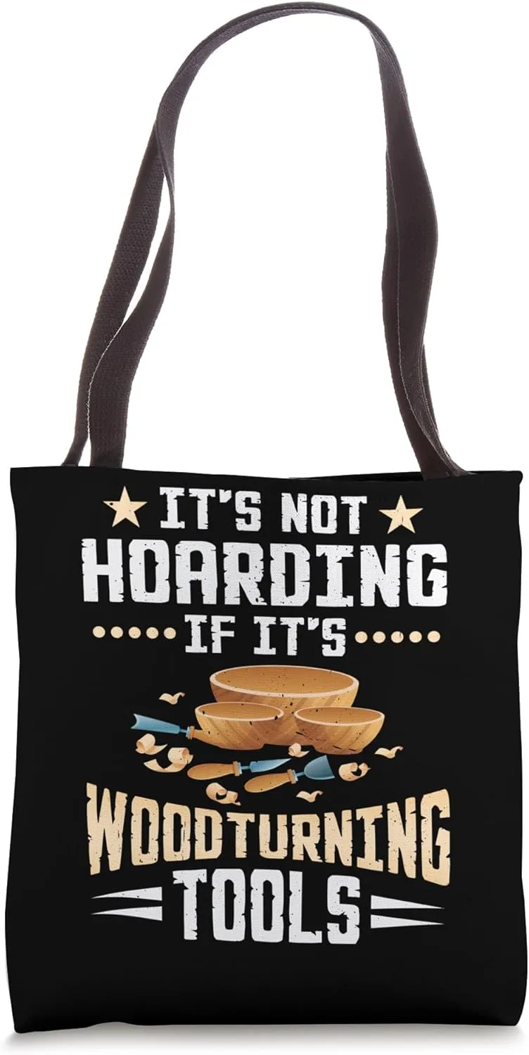 Wood Turning Lathe Turning Wood Lathe Chisel Set Wood Turner Tote Bag