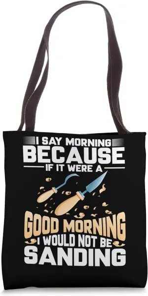 Woodturner Lathe Turner Wood Lathe Chisel Set Woodturning Tote Bag