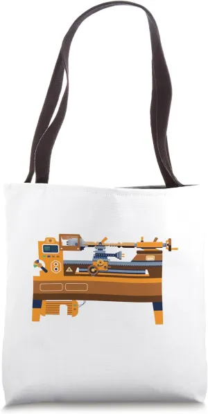 Woodturning Accessories Smocks for Men Chisel Woodturner Tote Bag