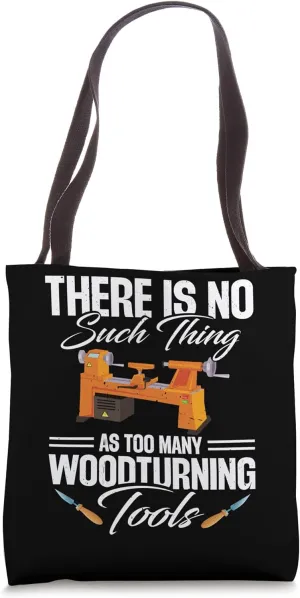 Woodturning Lathe Turning Wood Lathe Chisel Set Wood Turner Tote Bag