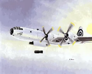WW2 Collection PD (22) - Enola Gay - Van-Go Paint-by-Number Kit 60x75cm no Frame